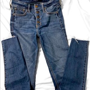 High-Rise Hollister Super Skinny Jeans